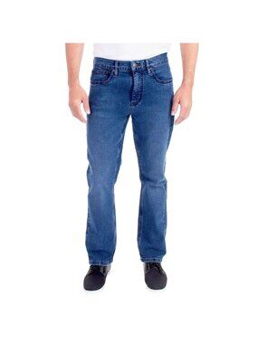 Urban Star Men's 30x30 Stretch Slim Fit Jeans Blue Denim d1859